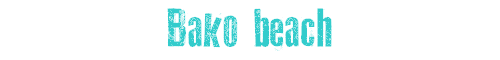 Bako beach