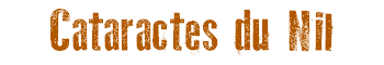 Cataractes du Nil