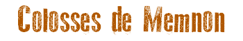 Colosses de Memnon