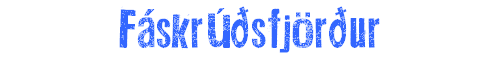 Fskrsfjrur