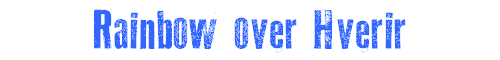 Rainbow over Hverir