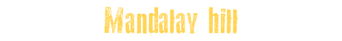 Mandalay hill