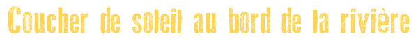 Coucher de soleil
