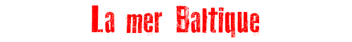 La mer Baltique
