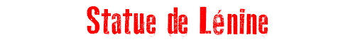 Statue de Lnine