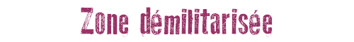 Zone dmilitarise