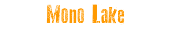 Mono Lake